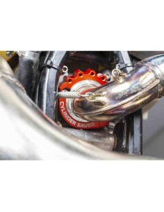 PROTECTOR BRIDA DE ESCAPE S3 KTM EXC 250/300 17-22 NARANJA 2