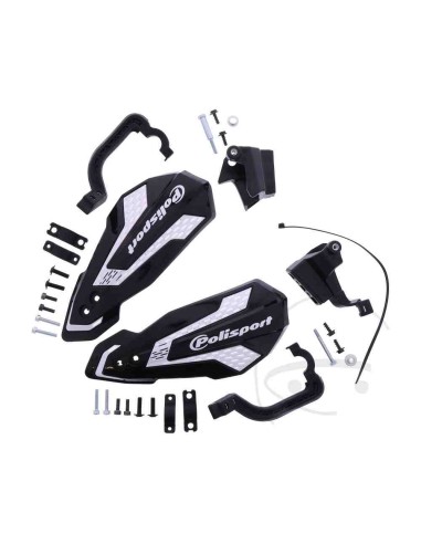 PARAMANOS POLISPORT MX FLOW BETA RR 2012- NEGRO BLANCO