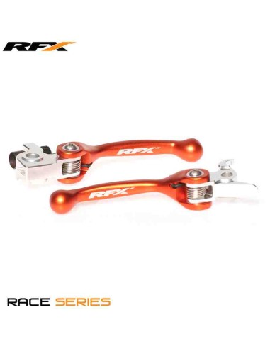 KIT MANETAS ARTICULADAS RFX KTM EXC/SX 250/300 06-13 BREMBO NARANJAS