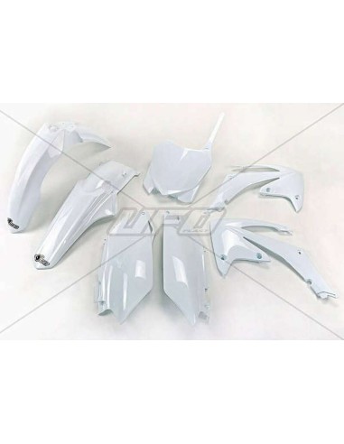 KIT PLASTICOS UFO White Honda CRF250R/450R