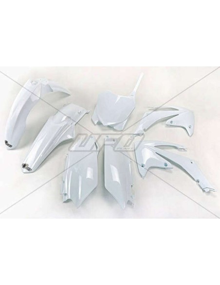 KIT PLASTICOS UFO White Honda CRF250R/450R