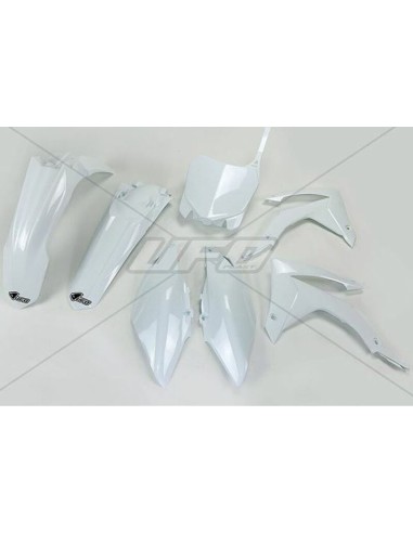 KIT PLASTICOS UFO White Honda CRF250R/CRF450R