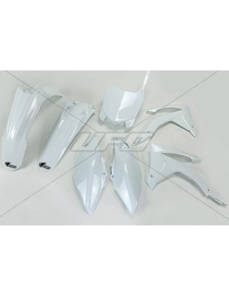 KIT PLASTICOS UFO White Honda CRF250R/CRF450R