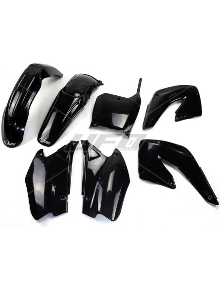 KIT PLASTICOS UFO Honda negro HOKIT100-001