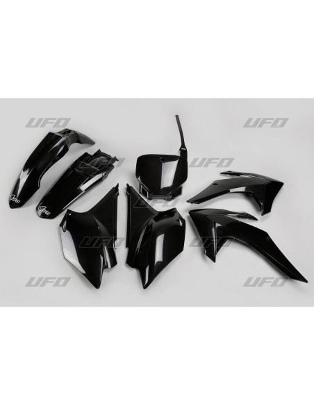 KIT PLASTICOS UFO Honda color negro HOKIT118-001