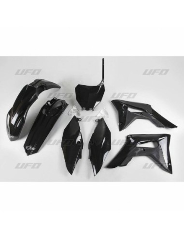 KIT PLASTICOS UFO Honda negro HOKIT119-001