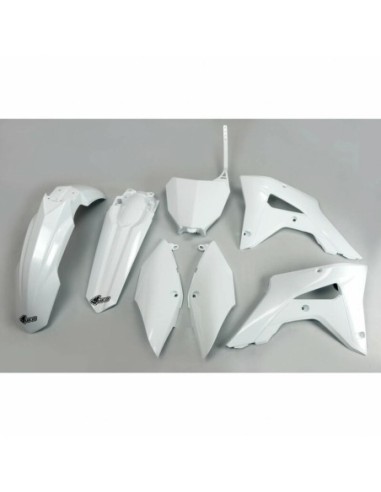 KIT PLASTICOS UFO Honda blanco HOKIT120-041