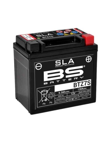 BATERIA BS BATTERY BTZ7S FA SLA - YTZ7S