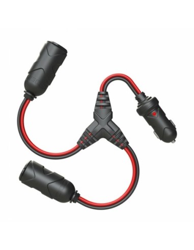 ADAPTADOR DE DIVISOR DE CABLE DOS VÍAS PARA ENCHUFE DE 12 V