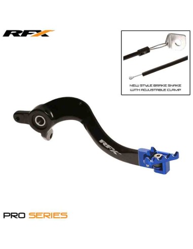 PEDAL DE FRENO RFX HUSQVARNA TE 150/250/300 17-23 FE 250/350/450 17-23 TX 125 18-19 AZUL