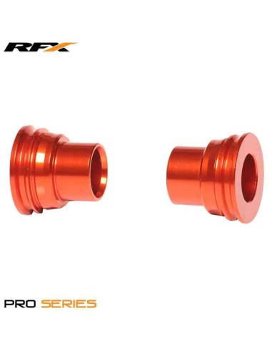 KIT CASQUILLOS SEPARADORES DE RUEDA TRASERA KTM SX 125-525 03-12 EXC 125-525 04-23 NARANJAS