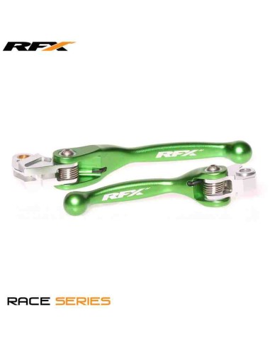 KIT MANETAS ARTICULADAS RFX KAWASAKI KX 65/85 00-22 KX 125/250 00-08 VERDES