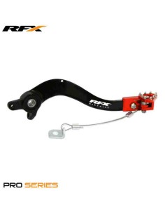 PEDAL DE FRENO RFX KTM SX 125/150 17-22 SXF 250/350/450 17-22 EXCF 450 17-23 NEGRO NARANJA