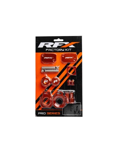 KIT ESTETICA RFX KTM EXC 250 14-23 EXC 300 18-23 EXCF 250/350/450 14-23 NARANJA