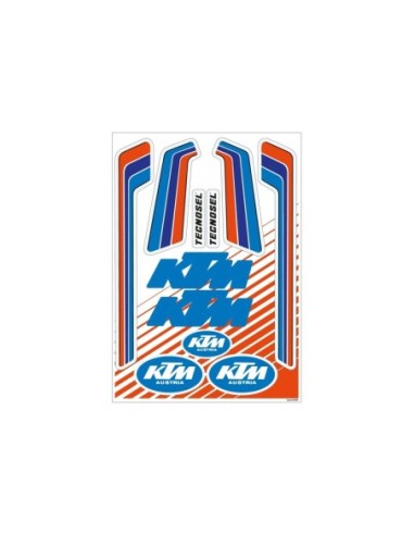 TECNOSEL STICKERS VINTAGE KTM