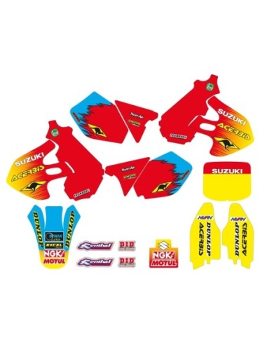 KIT ADHESIVOS TECNOSEL REPLICA SUZUKI 1999