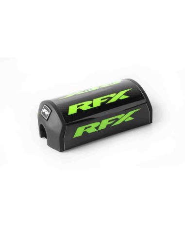 PROTECTOR DE MANILLAR RFX PRO 2.0 F7 28,6MM NEGRO VERDE FLUOR