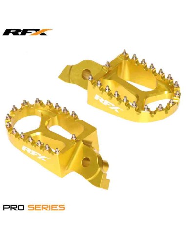 ESTRIBERAS RFX PRO SUZUKI RMZ 250 07-09 RMZ 450 05-07 AMARILLAS