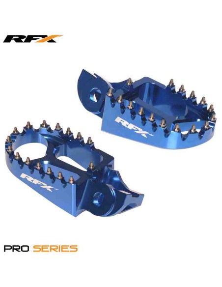 ESTRIBERAS RFX PRO HUSQVARNA TC 85-150 18-22 TE/TC 17-23 FC/FE 250-501 17-23 AZULES