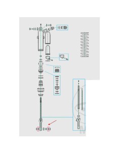 CASQUILLO VASTAGO PISTON KAYABA AMORTIGUADOR 2