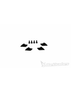 KIT DE CONEXIÓN DE DEFLECTORES BARKBUSTERS COLOR NEGRO