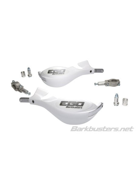 KIT DE PARAMANOS BARKBUSTERS EGO ABIERTO Ø22 UNIVERSAL COLOR BLANCO