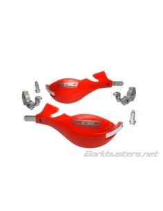 KIT DE PARAMANOS BARKBUSTERS EGO CERRADO UNIVERSAL COLOR ROJO