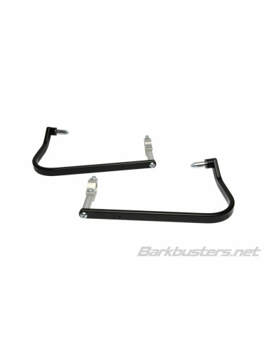 SOPORTES DE ALUMINIO BARKBUSTERS FIJACIÓN DE DOBLE ANCLAJE COLOR NEGRO