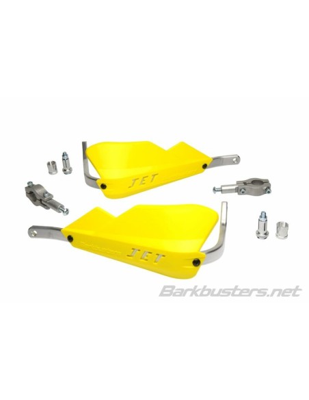 KIT DE PARAMANOS BARKBUSTERS JET ABIERTO Ø22 UNIVERSAL COLOR AMARILLO