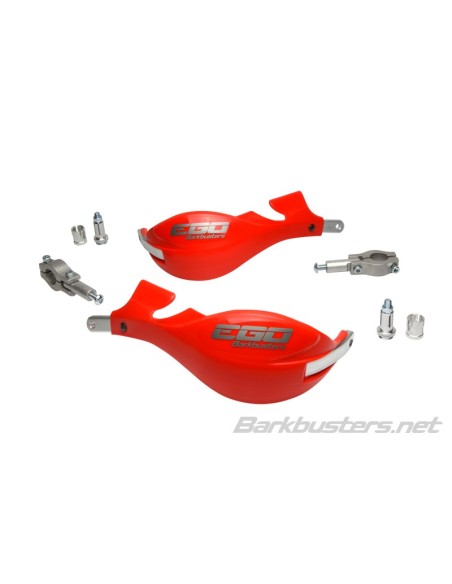 KIT DE PARAMANOS BARKBUSTERS EGO MINI ABIERTO Ø22 COLOR ROJO