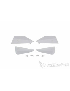 KIT DE DEFLECTORES Y CONECTORES BARKBUSTERS SABRE COLOR BLANCO