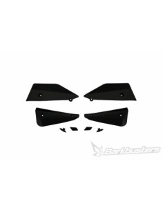 KIT DE DEFLECTORES Y CONECTORES BARKBUSTERS SABRE COLOR NEGRO