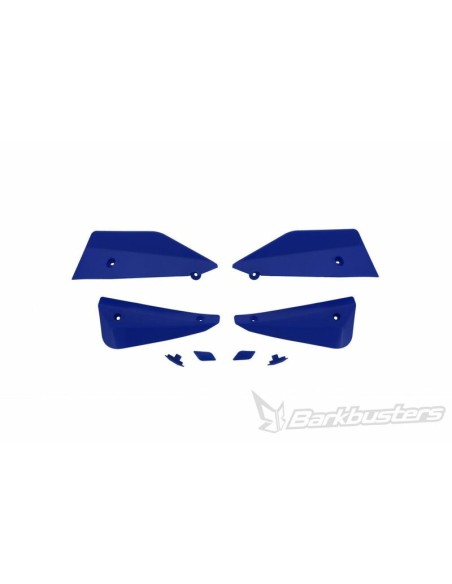 KIT DE DEFLECTORES Y CONECTORES BARKBUSTERS SABRE COLOR AZUL
