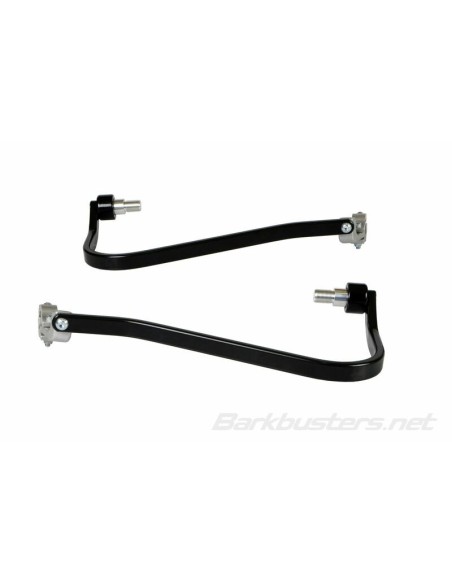 SOPORTES DE ALUMINIO BARKBUSTERS FIJACIÓN DE DOBLE ANCLAJE COLOR NEGRO