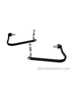 SOPORTES DE ALUMINIO BARKBUSTERS FIJACIÓN DE DOBLE ANCLAJE COLOR NEGRO