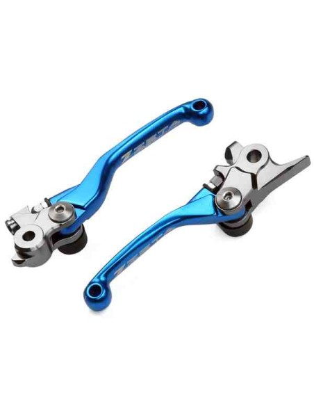 JUEGO MANETAS ZETA FP HUSQVARNA FRENO MAGURA DESDE 2014 Y FRENO BREMBO DESDE 2014 AZULES