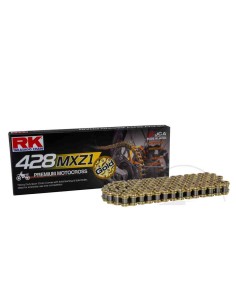 CADENA RK 428 MXZ1 SIN RETENES 130 PASOS ORO