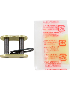 ENGANCHE DE CADENA CLIP RK 428 MXZ1 ORO