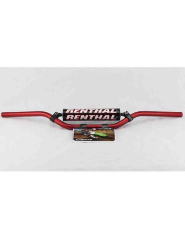 MANILLAR RENTHAL 7/8 22MM ENDURO ROJO