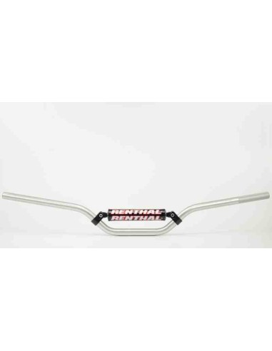 MANILLAR TRIAL RENTHAL 22.2MM 5.0 PLATA