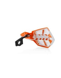 PARAMANOS ACERBIS X-FUTURE NARANJA BLANCO 2