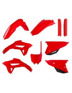 KIT PLASTICOS POLISPORT HONDA CRF 250R 22-23 CRF 450R 21-23 CRF 450RX 21-22 ROJOS