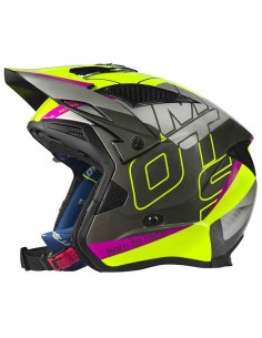 CASCO MOTS TRIAL JUMP UP03 AMARILLO FLUOR 2