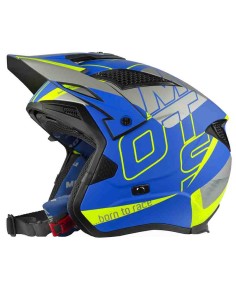 CASCO MOTS TRIAL JUMP UP03 AZUL 2