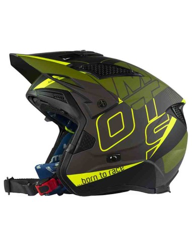 CASCO MOTS TRIAL JUMP UP03 VERDE