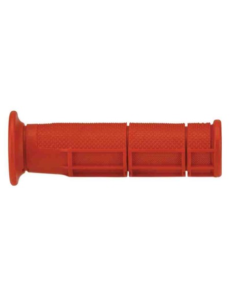 PUÑOS DOMINO ATV QUAD 22 MM 126 MM ROJOS