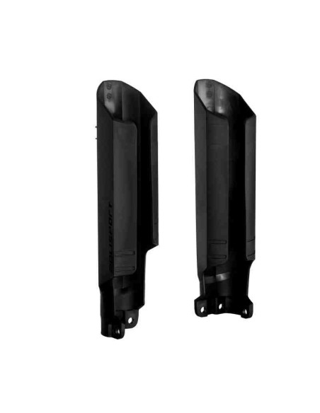 PROTECTORES DE HORQUILLA POLISPORT ENVOLVENTES KTM SX/SXF/EXC/EXCF 15-22 GAS GAS 21-23 NEGROS