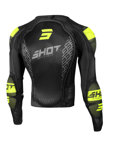 PETO SHOT AIRLIGHT 2.0 NEGRO AMARILLO FLUOR 2024