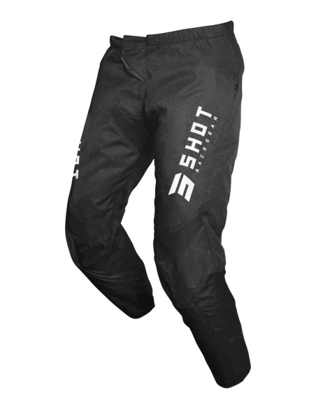 PANTALON SHOT CONTACT ZIP 2.0 NEGRO 2024
