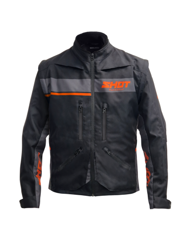 CHAQUETA SHOT CONTACT ASSAULT 2.0 NEGRA NARANJA 2024